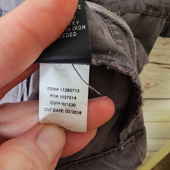 Torrid Grey Hooded Grey Anorak Ulitilty Short Sleeve Jacket...size 00 - Picture 9 of 11